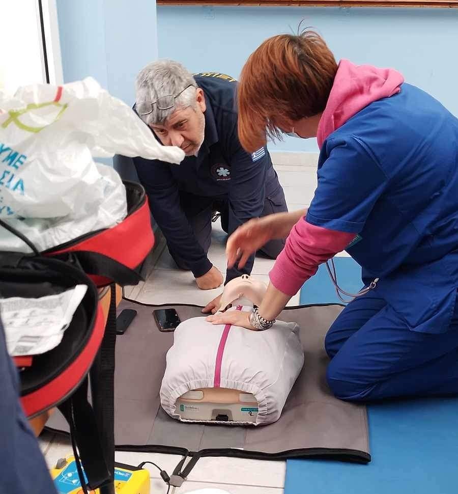 Εκπαίδευση Προσωπικού ΕΛΕΠΑΠ Χανίων στις Πρώτες Βοήθειες