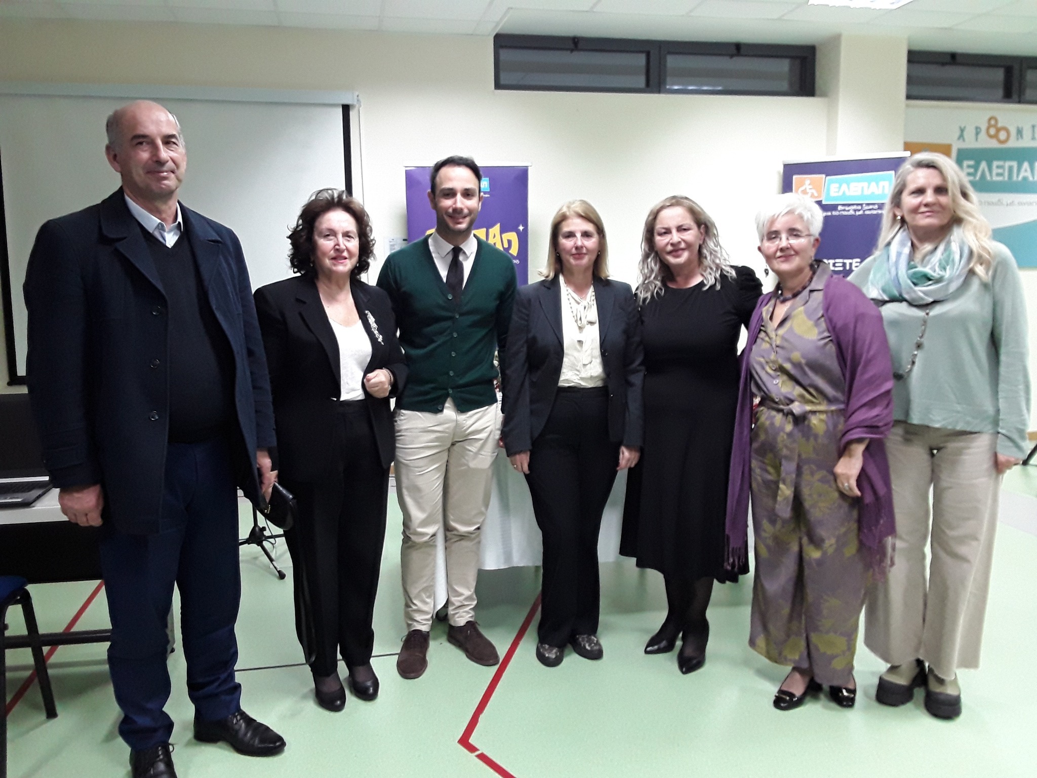Ομιλία στην αίθουσα εκδηλώσεων του Παραρτήματος της ΕΛΕΠΑΠ στο Αγρίνιο