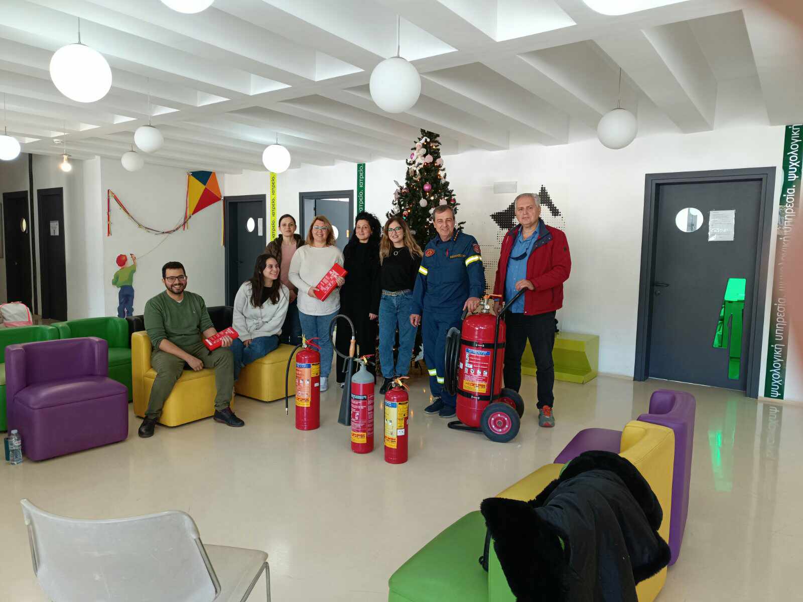 Σεμινάριο πυρασφάλειας στο προσωπικό της ΕΛΕΠΑΠ Θεσσαλονίκης